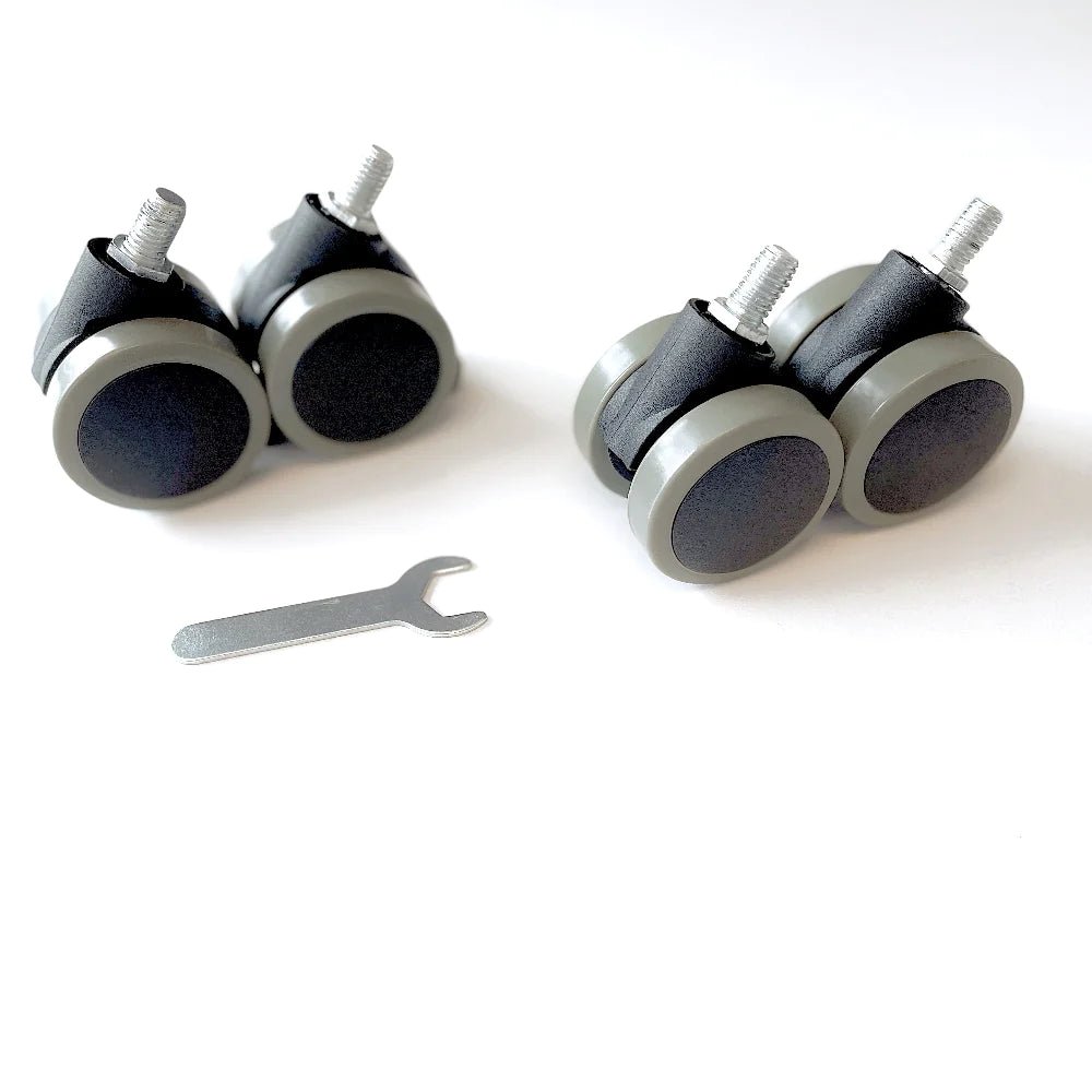 Adding Casters To Standing Desks and Other Furniture - Lazy Maisons®