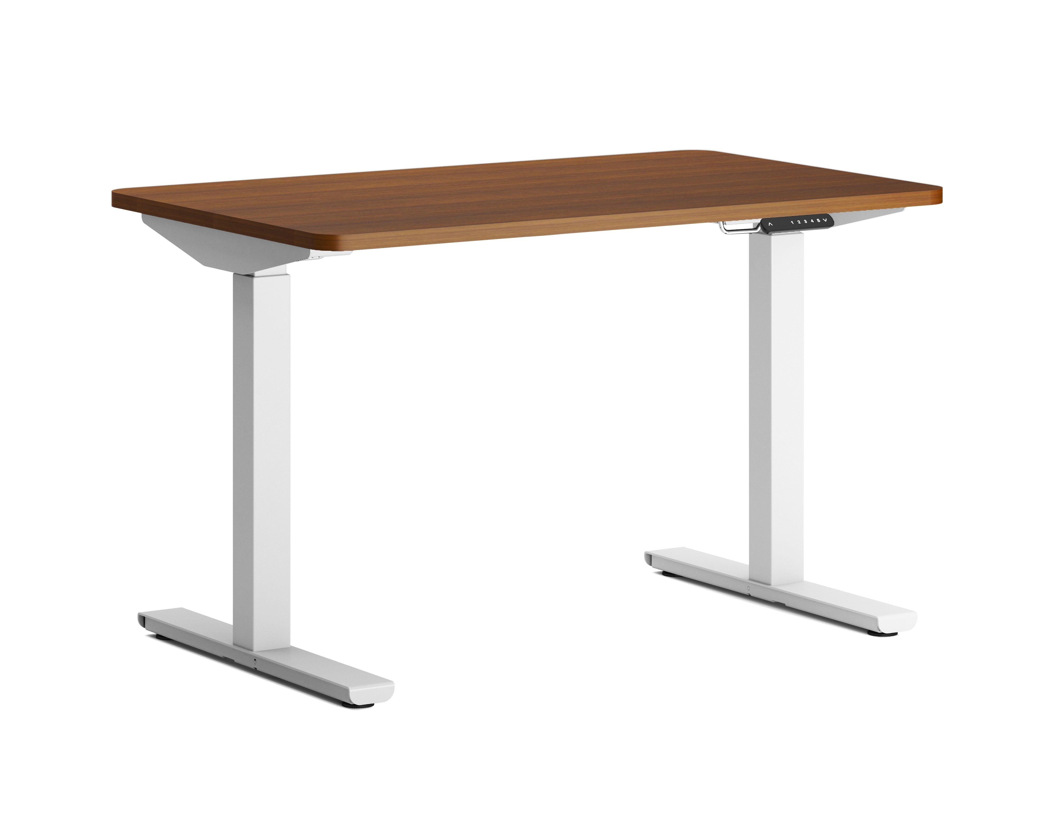 Lazy Maisons Dual 120cm Sit Stand Desks - Walnut Top - Lazy Maisons®