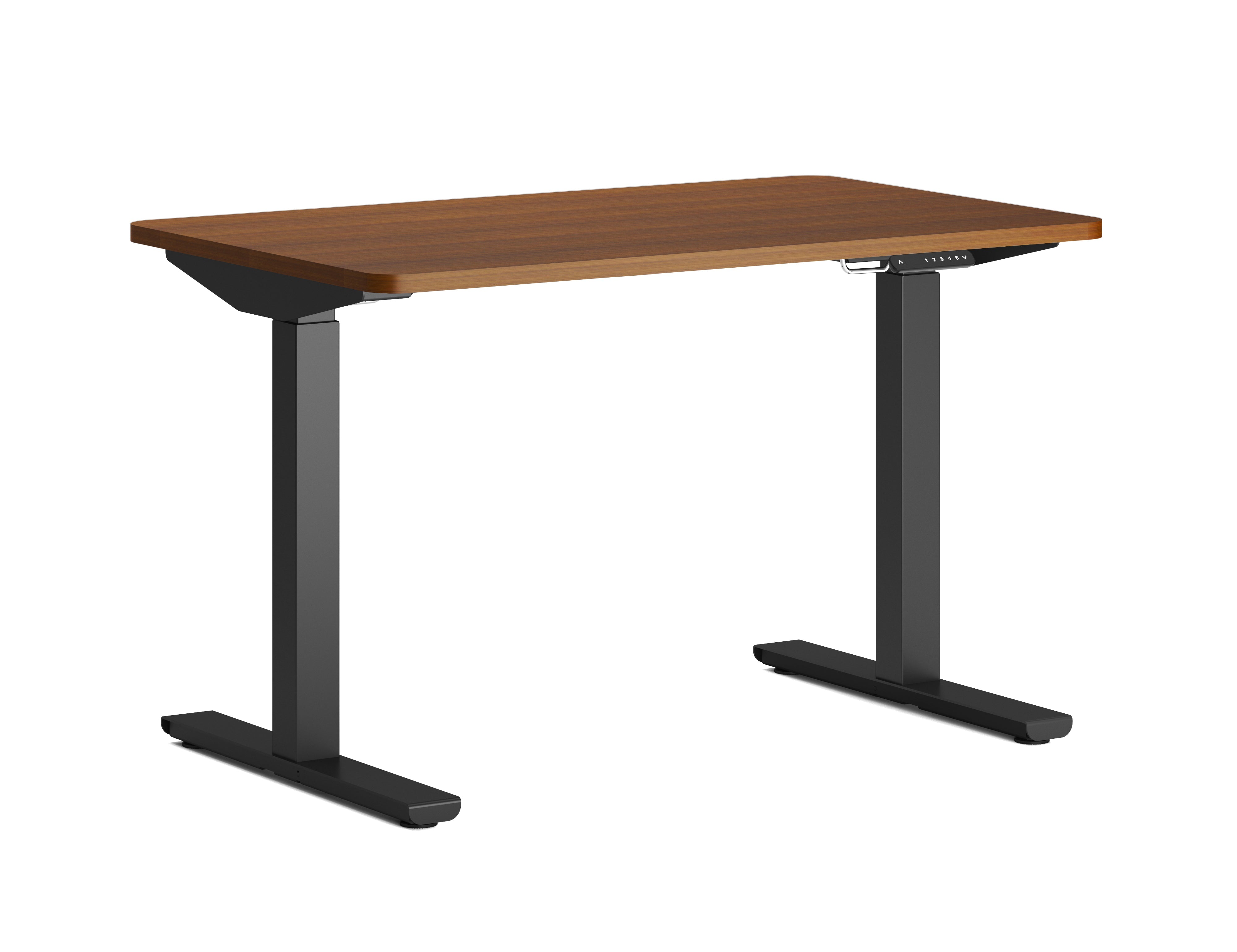 Lazy Maisons Dual 120cm Sit Stand Desks - Walnut Top - Lazy Maisons®