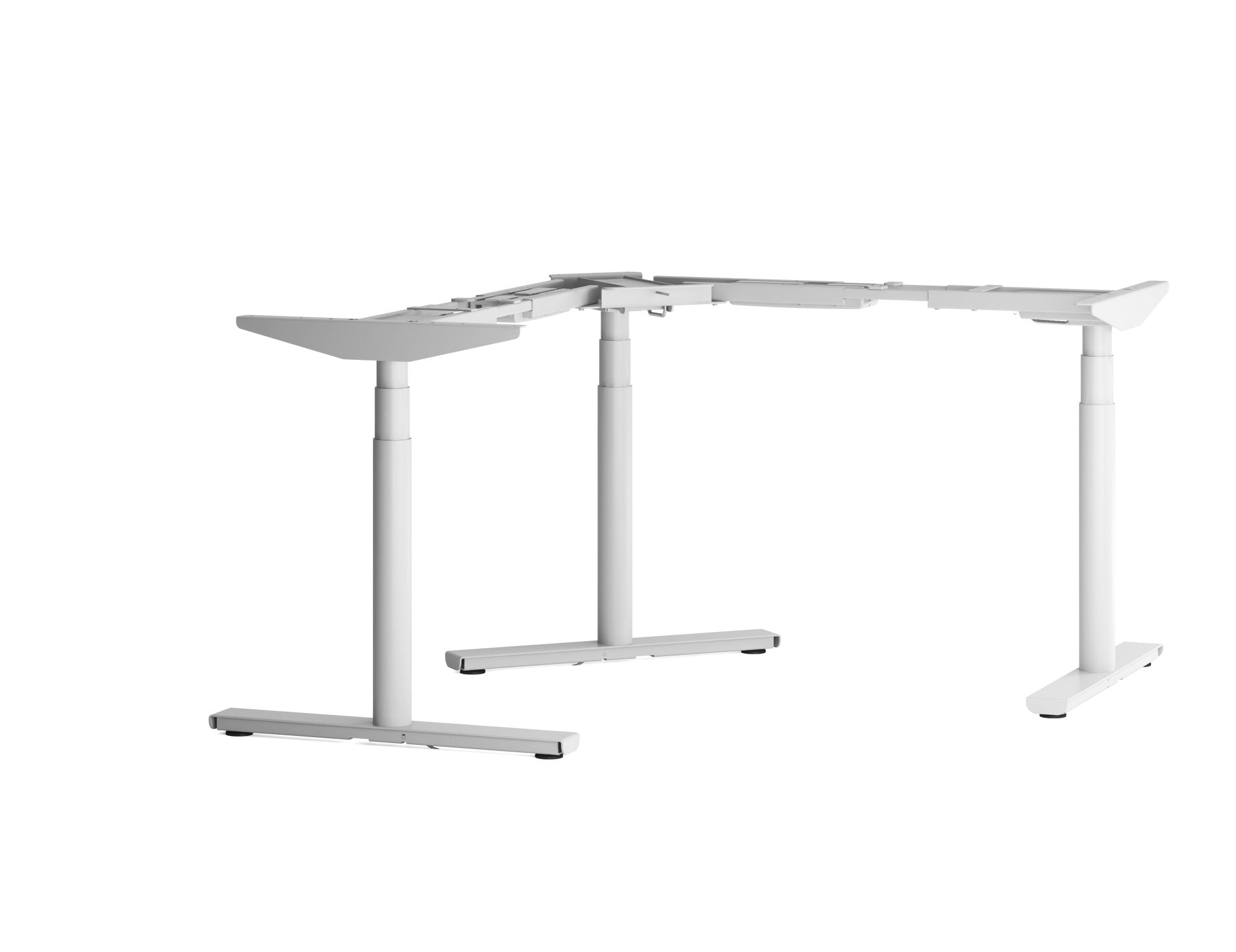 Lazy Maisons L-Shape Conner Novo Workstation Frame - 90 Degree - Lazy Maisons®