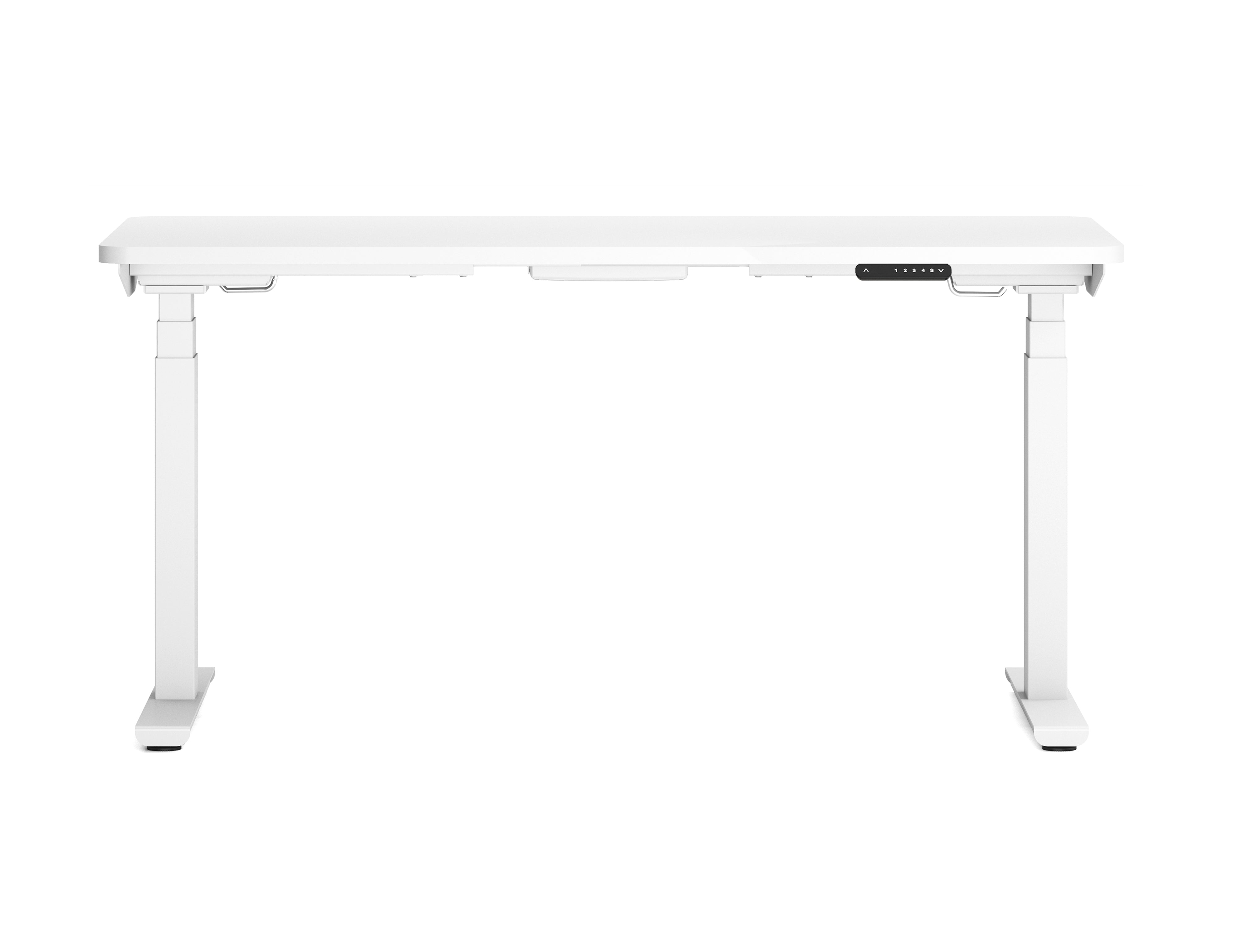 Lazy Maisons Trio 150cm Sit Stand Desks - Cloudy White Top - Lazy Maisons®