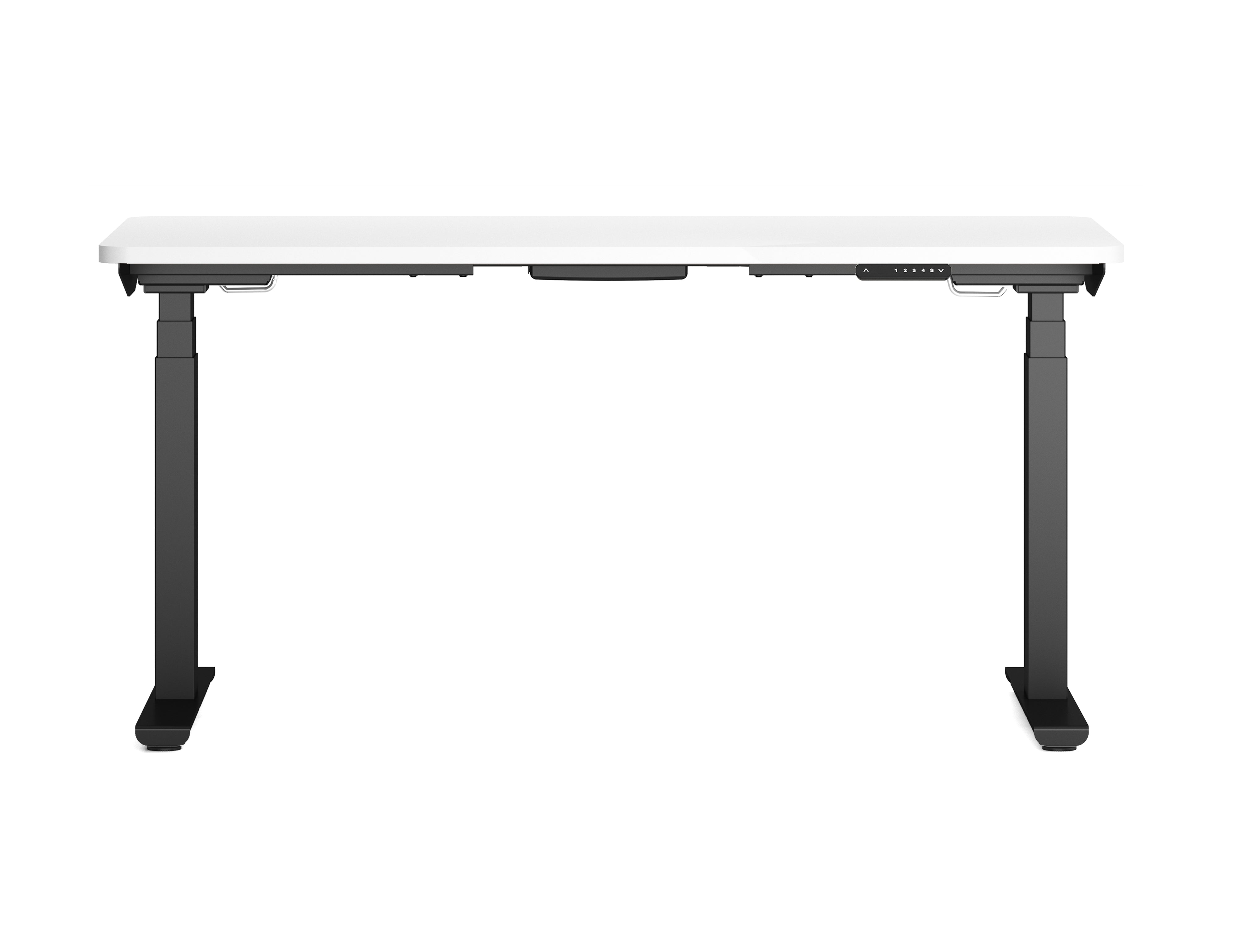 Lazy Maisons Trio 150cm Sit Stand Desks - Cloudy White Top - Lazy Maisons®