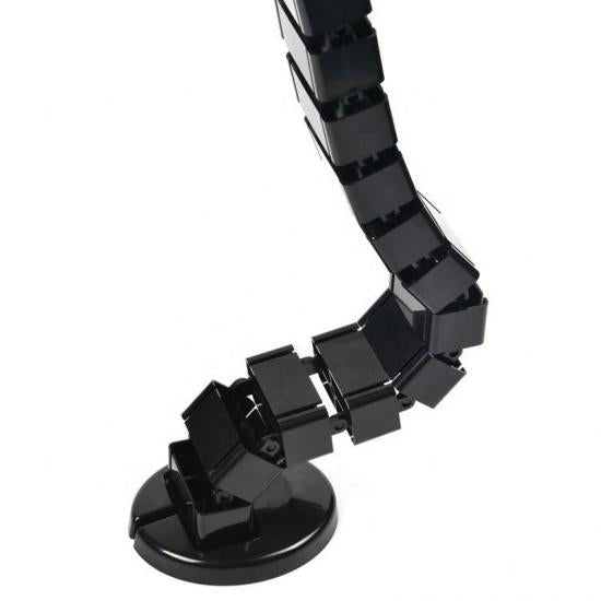 Cable Management Spine (1300mm) - Black - Lazy Maisons®